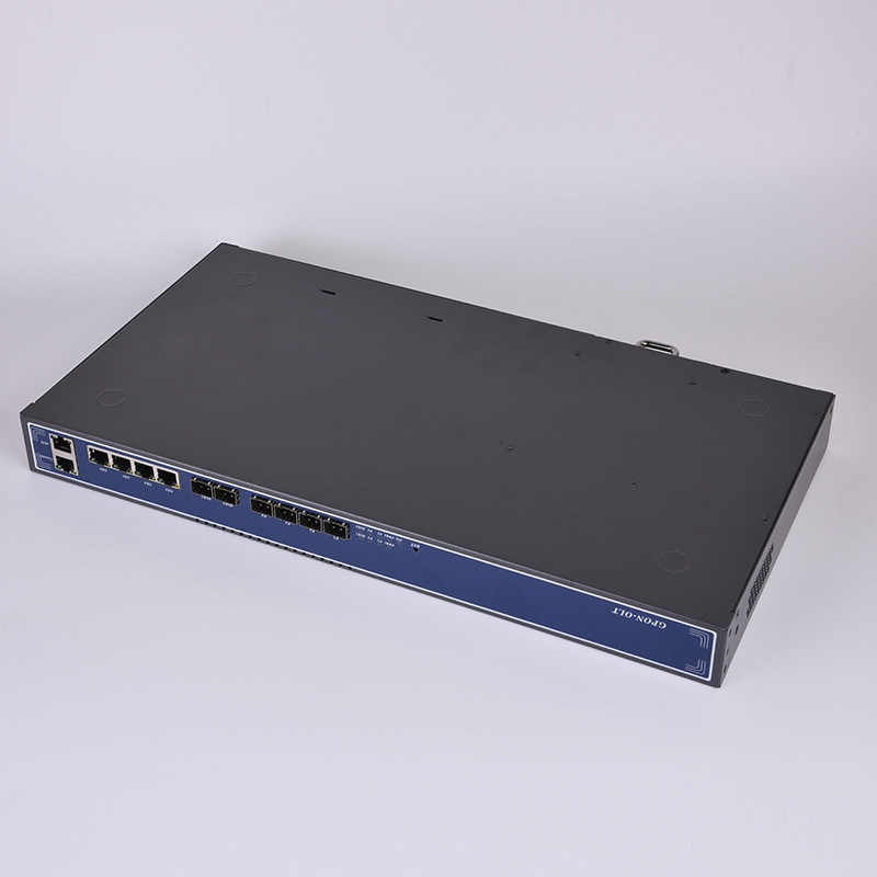 10GE SFP+ UPLINK FTTH 1U 19 Inch 4 Port Fiber GPON OLT
